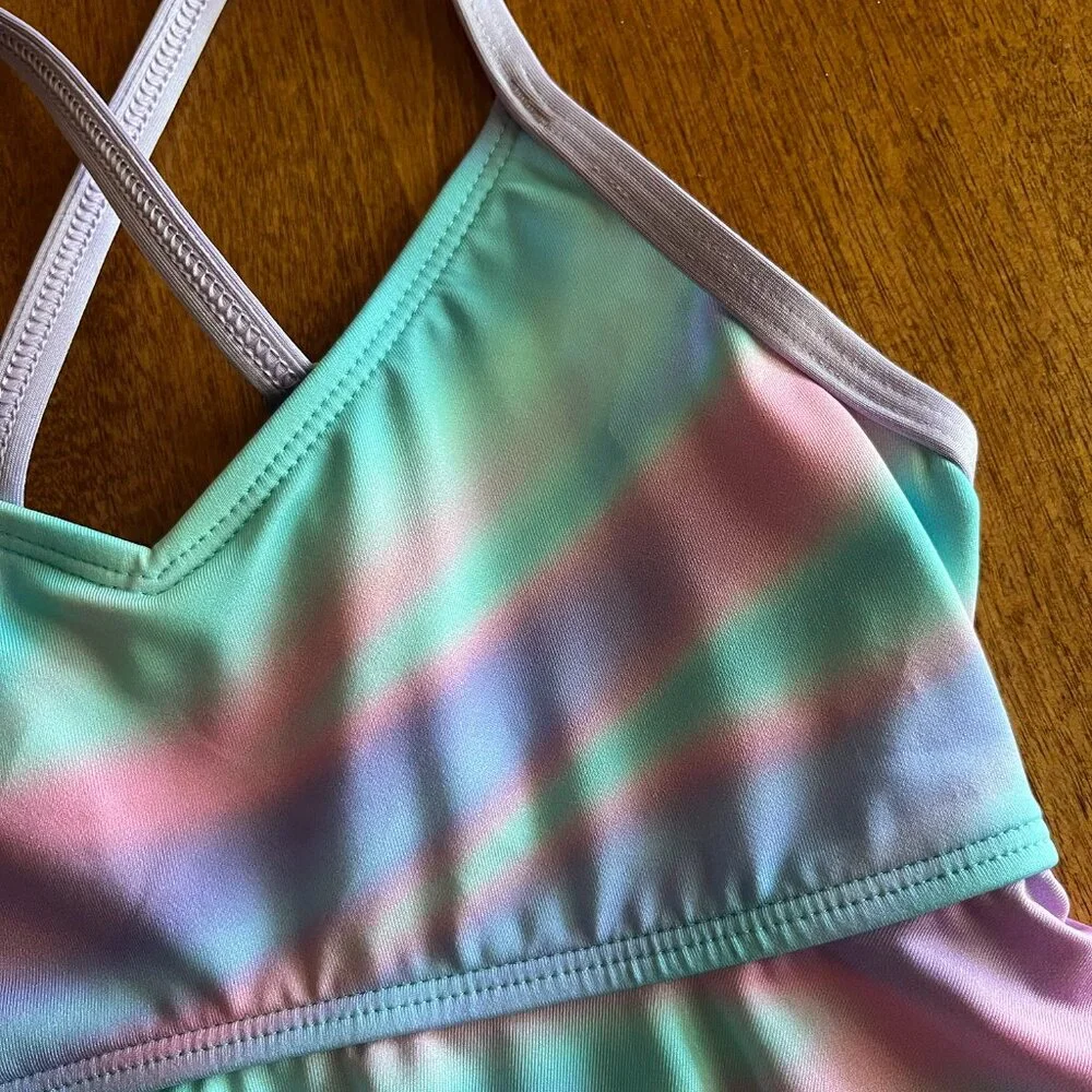 Lands' End and Wonder Nation swim tops 7-8